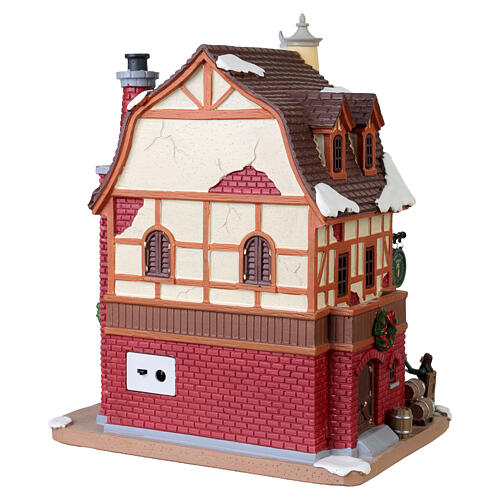 Smitty's Brewery edificio illuminato Lemax Caddington Village 25x20x15 cm - 45223 7
