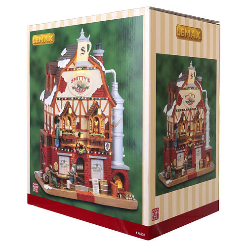 Smitty's Brewery edificio illuminato Lemax Caddington Village 25x20x15 cm - 45223 10