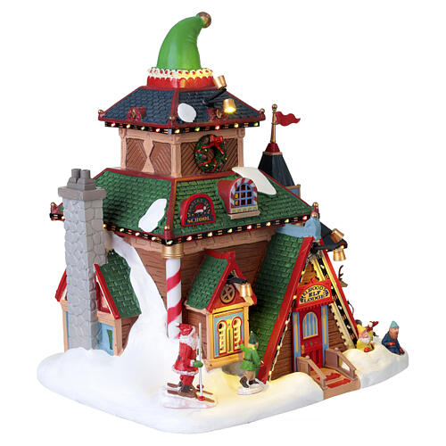Elwood's Elf Lodge beleuchtetes Gebäude Lemax Santa's Wonderland 22x21x17 cm - 45224 5