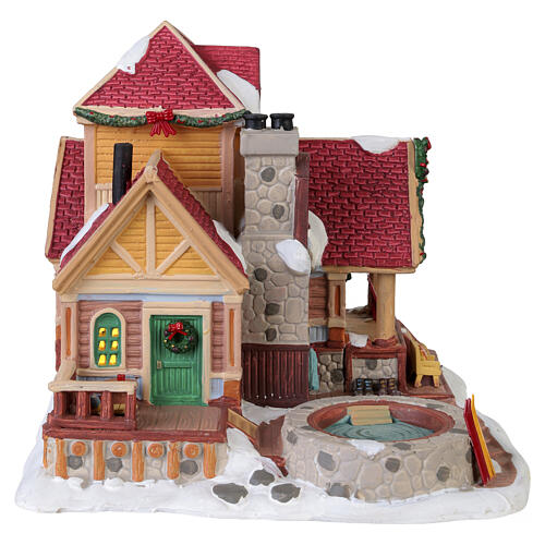 Sunny Springs Lodge beleuchtetes Gebäude Lemax Vail Village 18x19x18 cm - 45229 4