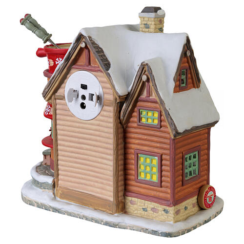 The Melted Snowflake edifício iluminado Lemax Vail Village 18x19x12 cm - 45231 5