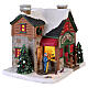 Winter's Haven Café edificio illuminato Lemax Vail Village 15x17x14 cm - 45232 s5