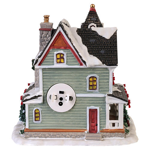 Whitbey Residence beleuchtetes Gebäude Lemax Caddington Village 20x19x15 cm - 45243 5