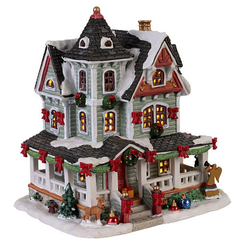 Whitbey Residence edifício iluminado Lemax Caddington Village 20x19x15 cm - 45243 4