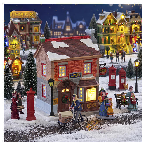 Clearview Post Office beleuchtetes Gebäude Lemax Caddington Village 19x17x12 cm - 45247 2