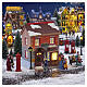 Clearview Post Office edificio illuminato Lemax Caddington Village 19x17x12 cm - 45247 s2