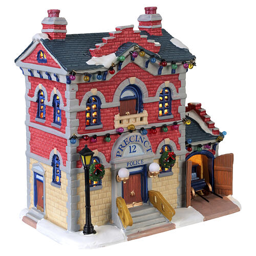 Precinct 12 Police beleuchtetes Gebäude Lemax Caddington Village 20x20x12 cm - 45249 4