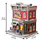 Juliette's Croissant & Coffee Shop beleuchtetes Gebäude Lemax Caddington Village 20x16x14 cm - 45251 s3