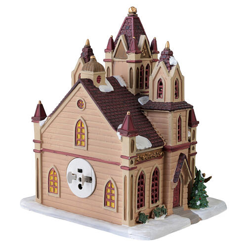 Grace Cathedral beleuchtetes Gebäude Lemax Caddington Village 21x18x15 cm - 45255 5