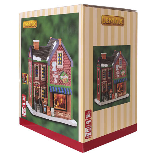 The Tobacco & Gift Emporium edificio illuminato Lemax Caddington Village 19x17x13 cm - 45256 6