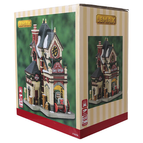 Crane's Carriages edificio illuminato Lemax Caddington Village 21x16x14 cm - 45258 7