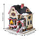 Coco's Cat Grooming Spa beleuchtetes Gebäude Lemax Caddington Village 18x17x14 cm - 45259 s3