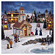 The New Village Church edificio illuminato Lemax Caddington Village 23x13x12 cm - 45261 s2