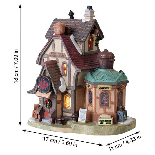 The Iron Pot edificio illuminato Lemax Caddington Village 18x17x11 cm - 45262 3