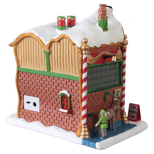 Li'l Murph's Sleigh Shop beleuchtetes Gebäude Lemax Santa's Wonderland 18x19x13 cm - 45264 6