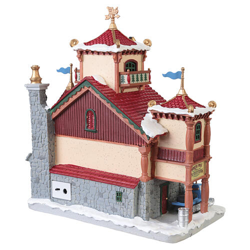 North Pole Outfitters beleuchtetes Gebäude Lemax Santa's Wonderland 25x23x14 cm - 45266 5