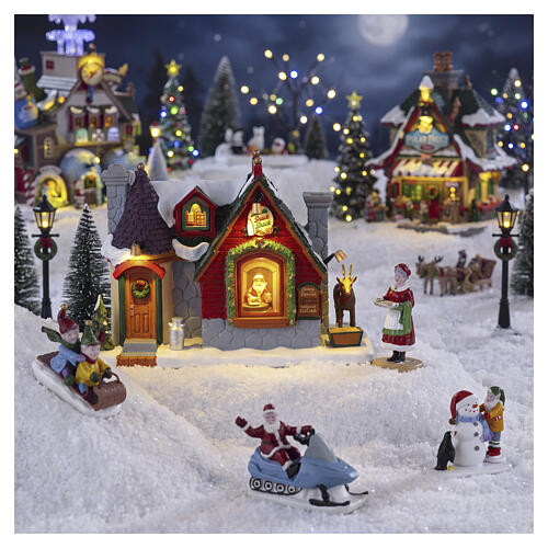 Santa's Snack Shack beleuchtetes Gebäude Lemax Santa's Wonderland 14x21x10 cm - 45271 2