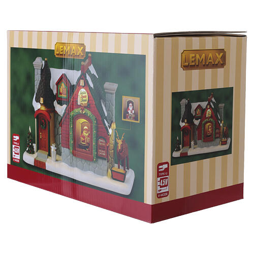 Santa's Snack Shack edificio illuminato Lemax Santa'S Wonderland 14x21x10 cm - 45271 7
