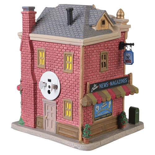 Caddington Village Drug Store edifício iluminado Lemax Caddington Village 18x16x14 cm - 45272 5