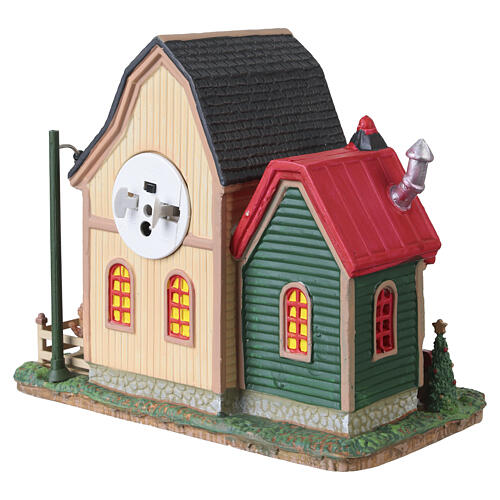 Precious Paws & Doggie Biscuits edificio illuminato Lemax Harvest Crossing 17x18x10 cm - 45275 5