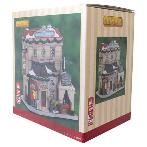 Museum Of Nature & Science illuminato Lemax Caddington Village 19x17x12 cm - 45276 7