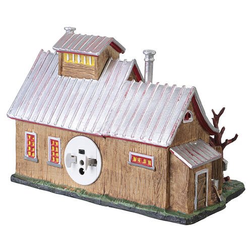 Maple Grove Sugar Shack beleuchtetes Gebäude Lemax Vail Village 13x19x12 cm - 55235 5