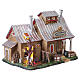 Maple Grove Sugar Shack, illuminated building by Lemax, Vail Village, 5.2x7.5x4.8 in - 55235 s4