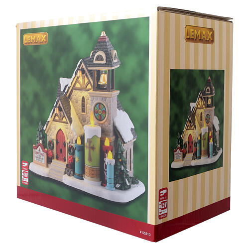 Candlelight Church beleuchtetes Gebäude Lemax Caddington Village 18x18x12 cm - 55310 7