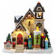 Candlelight Church edificio illuminato Lemax Caddington Village 18x18x12 cm - 55310 s1