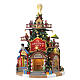 The Tannenbaum Tower Christmas Shops beleuchtetes Gebäude Lemax Santa's Wonderland 30x22x20 cm - 55311 s1