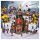 The Tannenbaum Tower Christmas Shops beleuchtetes Gebäude Lemax Santa's Wonderland 30x22x20 cm - 55311 s2