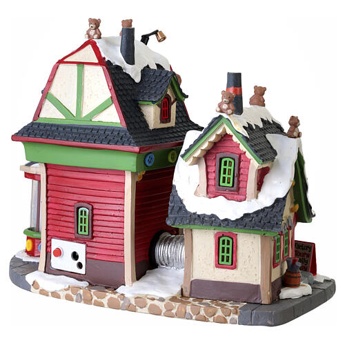 Teddy Bear Factory beleuchtetes Gebäude Lemax Caddington Village 20x26x13 cm - 55312 7
