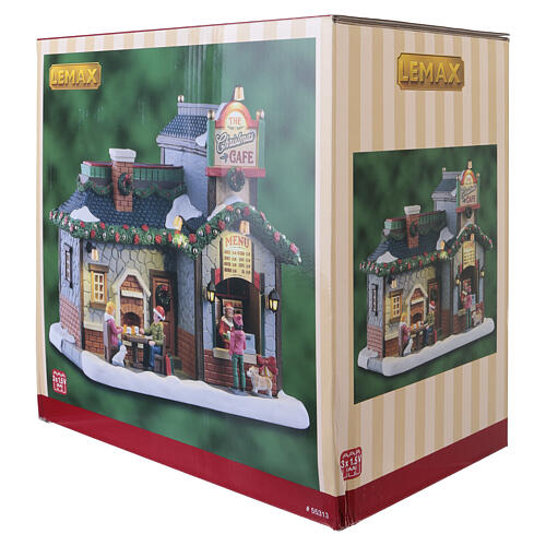 The Christmas Cafe beleuchtetes Gebäude Lemax Caddington Village 17x20x15 cm - 55313 7