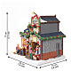 The Christmas Cafe edificio illuminato Lemax Caddington Village 17x20x15 cm - 55313 s3