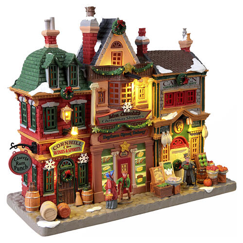 Mrs. Cratchit's Christmas Shoppes beleuchtetes Gebäude Lemax Caddington Village 21x24x11 cm - 55314 4