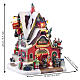The Elf Service Sleigh & Sled Repair edificio illuminato Lemax Santa'S Wonderland 21x16x17 cm - 55315 s2
