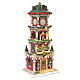 The Village Square Clock Tower edificio illuminato Lemax Santa'S Wonderland 29x14x11 cm - 55320 s4