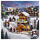 Pine Grove Pizza beleuchtetes Gebäude Lemax Vail Village 20x21x15 cm - 55322 s2
