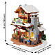 Pine Grove Pizza bâtiment éclairé Lemax Vail Village 20x21x15 cm - 55322 s3