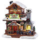 Pine Grove Pizza edificio illuminato Lemax Vail Village 20x21x15 cm - 55322 s1