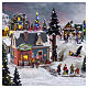 Leo's Leatherworks & Repairs bâtiment éclairé Lemax Vail Village 15x18x12 cm - 55328 s2