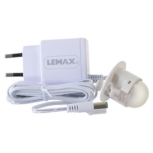 Leo's Leatherworks & Repairs edificio illuminato Lemax Vail Village 15x18x12 cm - 55328 8