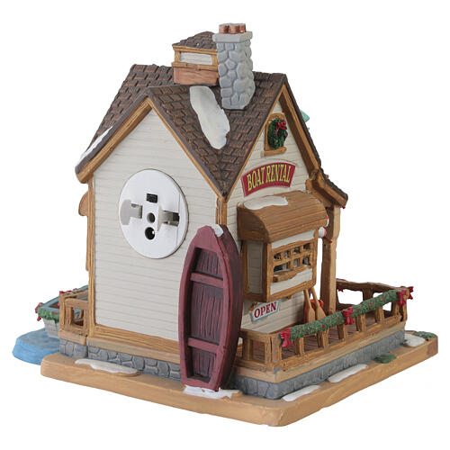 Fibber's Fish Shack beleuchtetes Gebäude Lemax Vail Village 17x18x15 cm - 55329 6