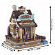 Fibber's Fish Shack beleuchtetes Gebäude Lemax Vail Village 17x18x15 cm - 55329 s3