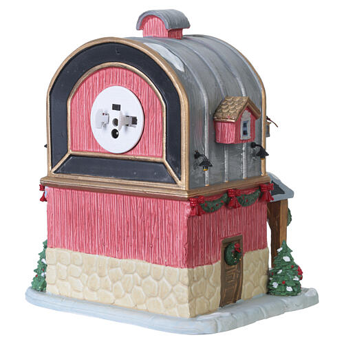 Nathan's Naturals Market edifício iluminado Lemax Harvest Crossing 19x16x13 cm - 55331 5