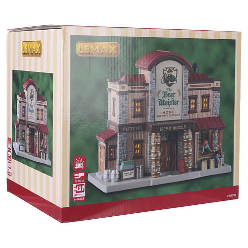 The Beer Meister Home Brewing Supplies beleuchtetes Gebäude Lemax Harvest Crossing 17x21x13 cm - 55332 8