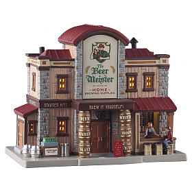 The Beer Meister Home Brewing Supplies edificio illuminato Lemax Harvest Crossing 17x21x13 cm - 55332