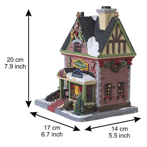Stocking Stuffer Gifts bâtiment éclairé Lemax Caddington Village 20x17x14 cm - 55334 3