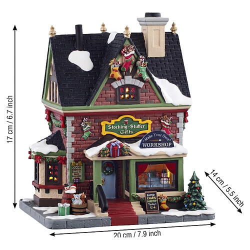 Stocking Stuffer Gifts edificio illuminato Lemax Caddington Village 20x17x14 cm - 55334 2