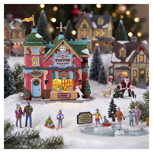Tiny Tim's Toffee Makers beleuchtetes Gebäude Lemax Caddington Village 20x17x13 cm - 55337 2